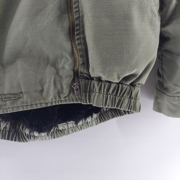 AR SRPLS Cotton Parka faux Fur Trim large - Picture 2 of 13